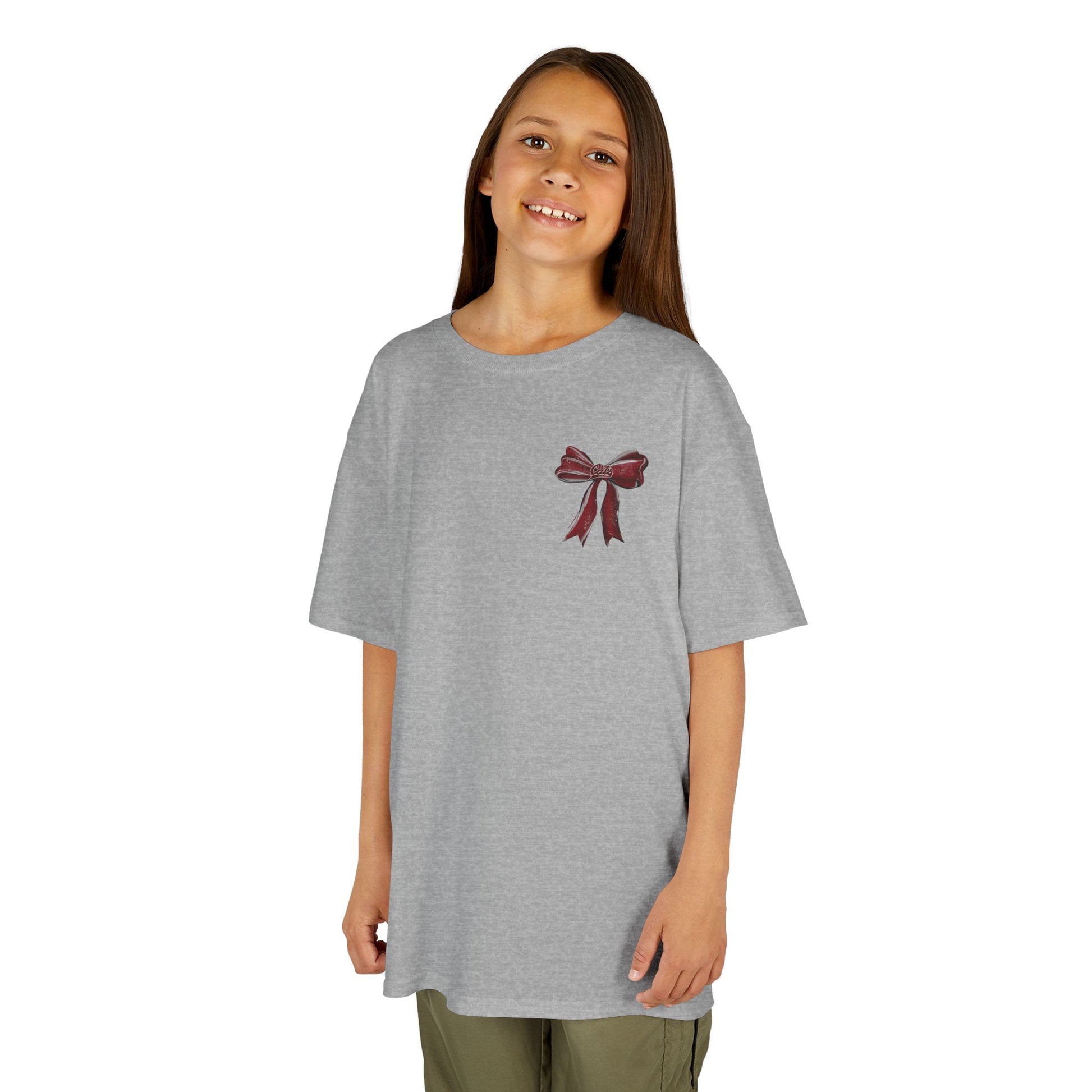 Girls Cotton Calallen Bow Design