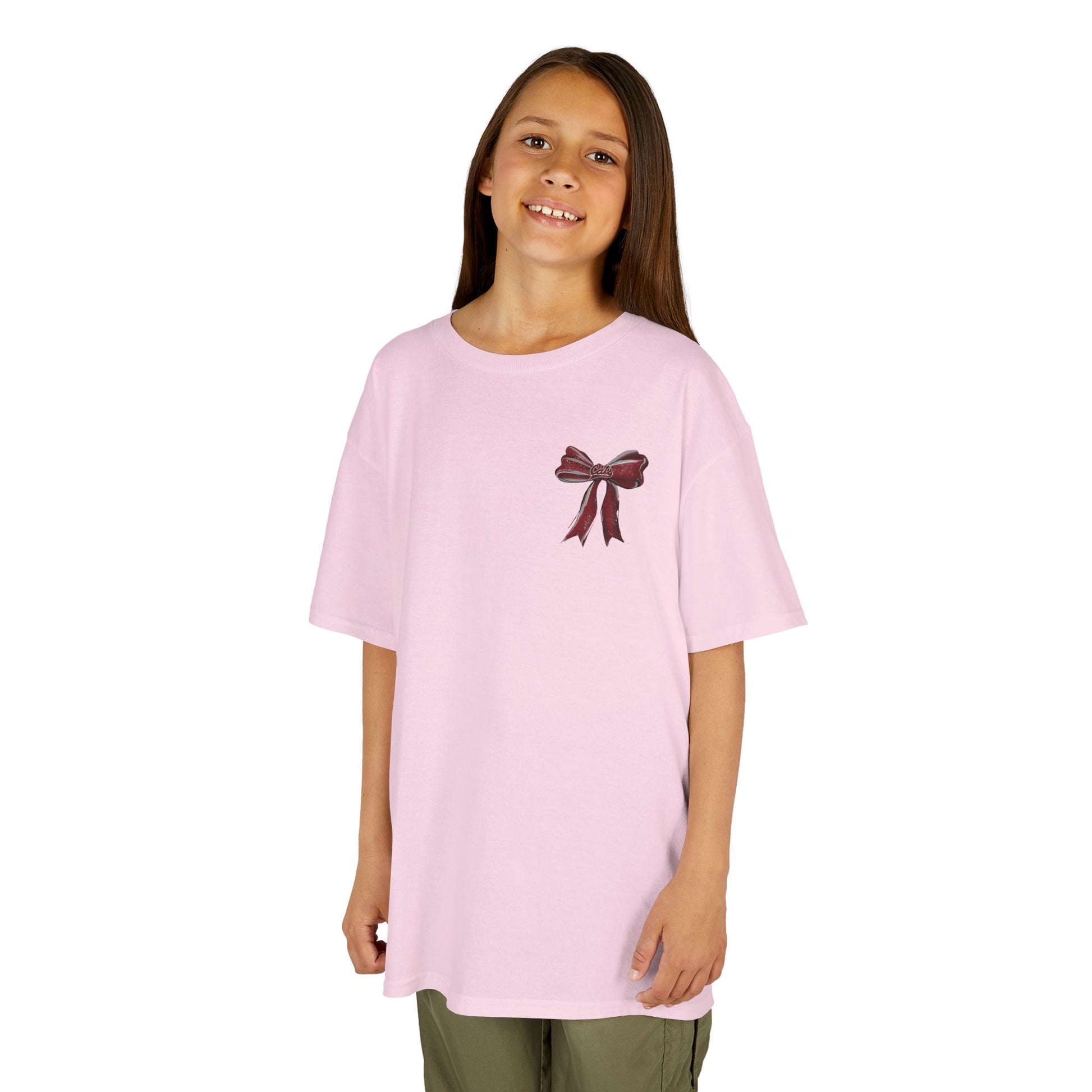 Girls Cotton Calallen Bow Design