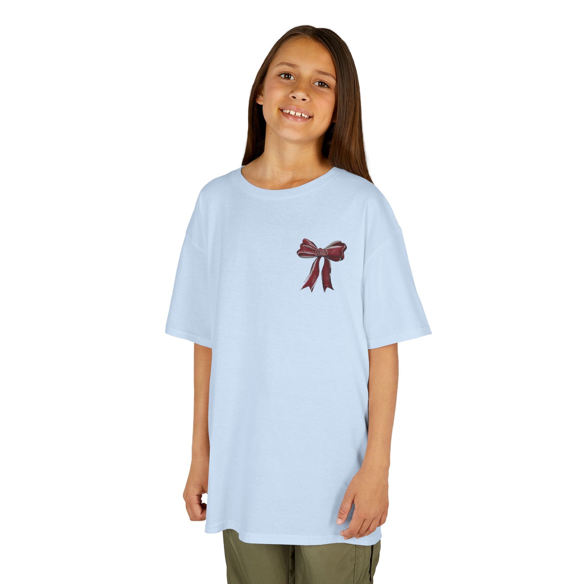 Girls Cotton Calallen Bow Design