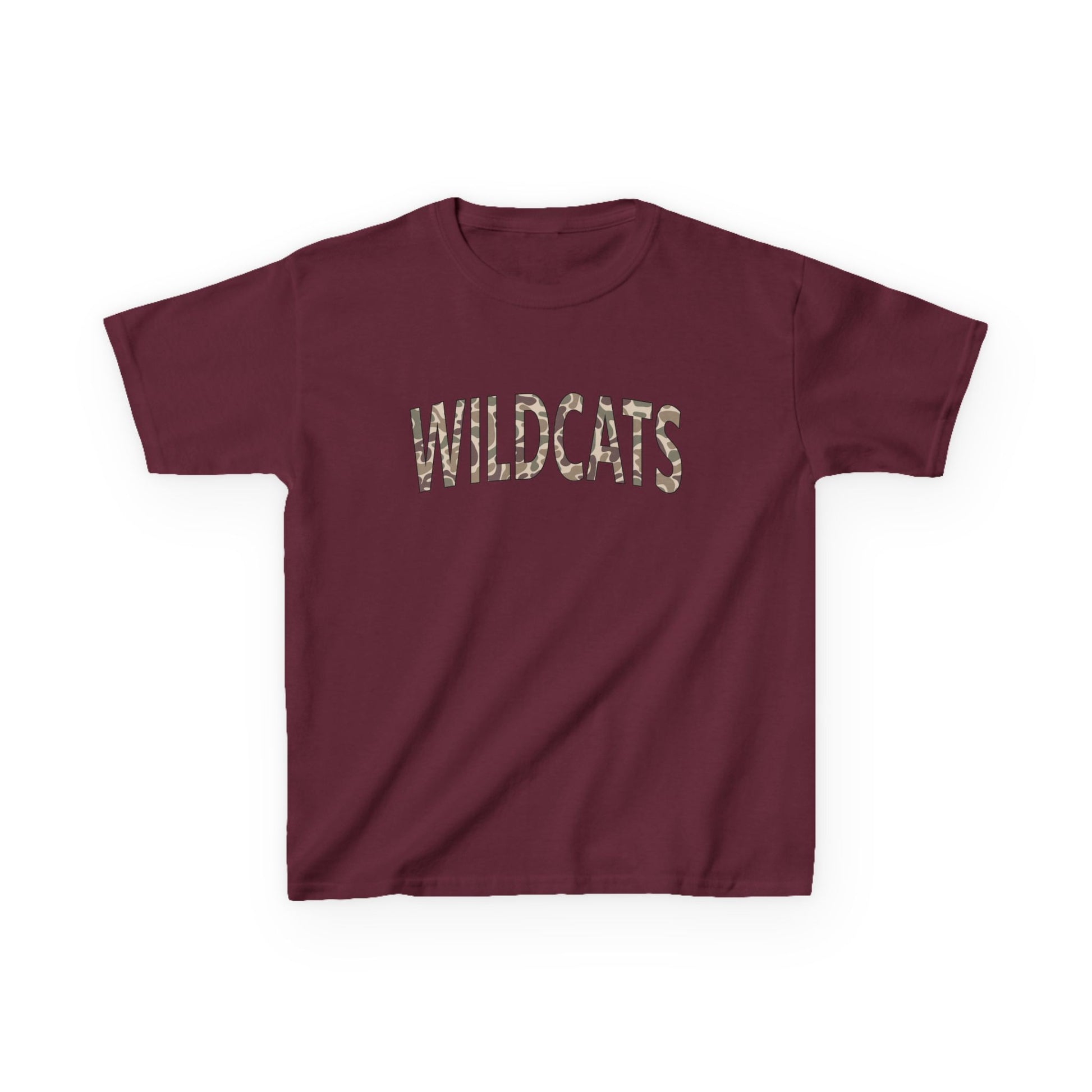 Boys Cotton Calallen Camo Tee