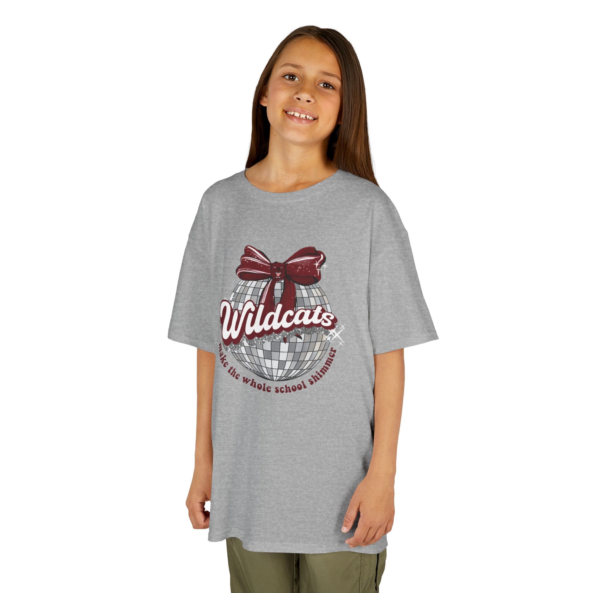 Girls Cotton Calallen Wildcat Shimmer