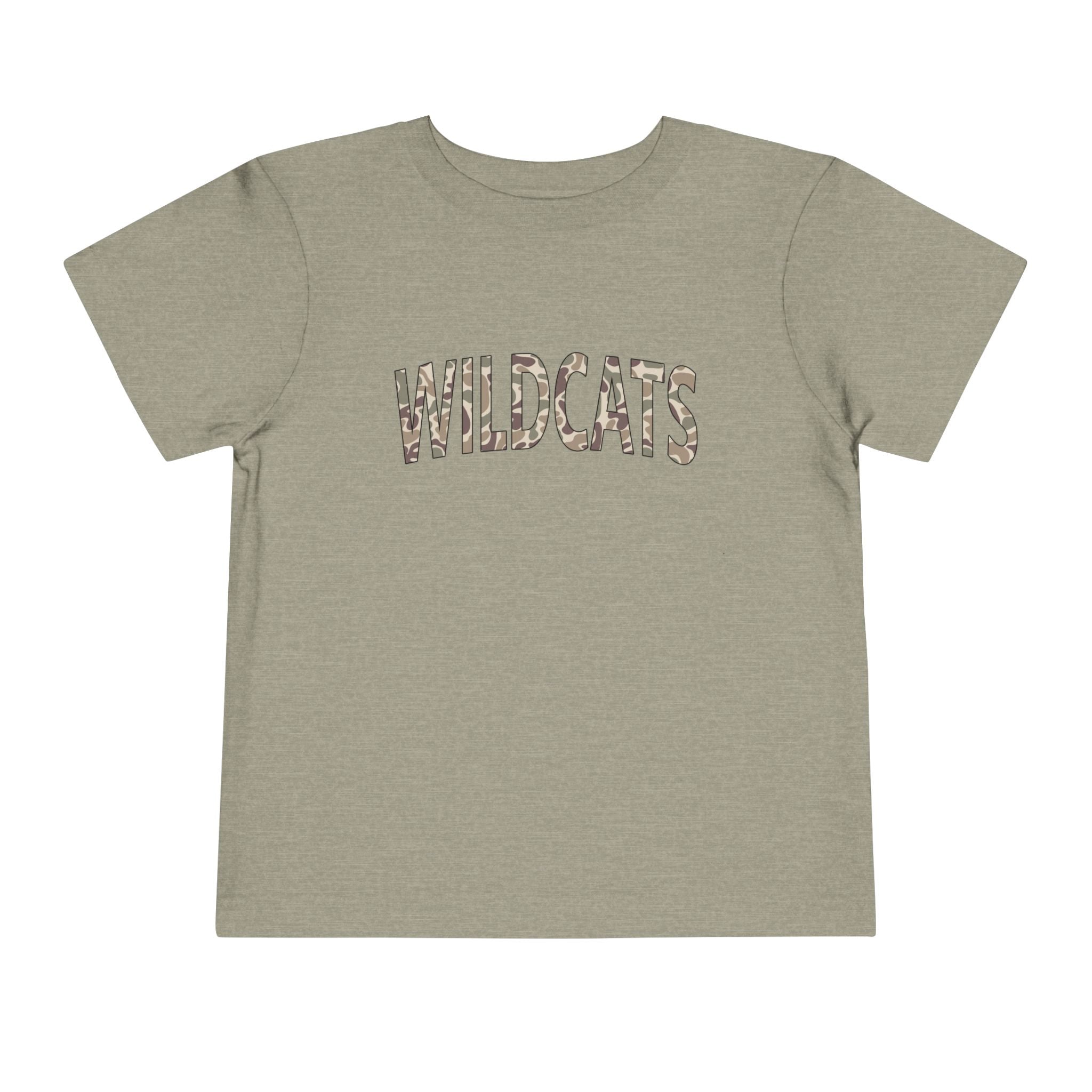 Toddler Camo Wildcat Tee