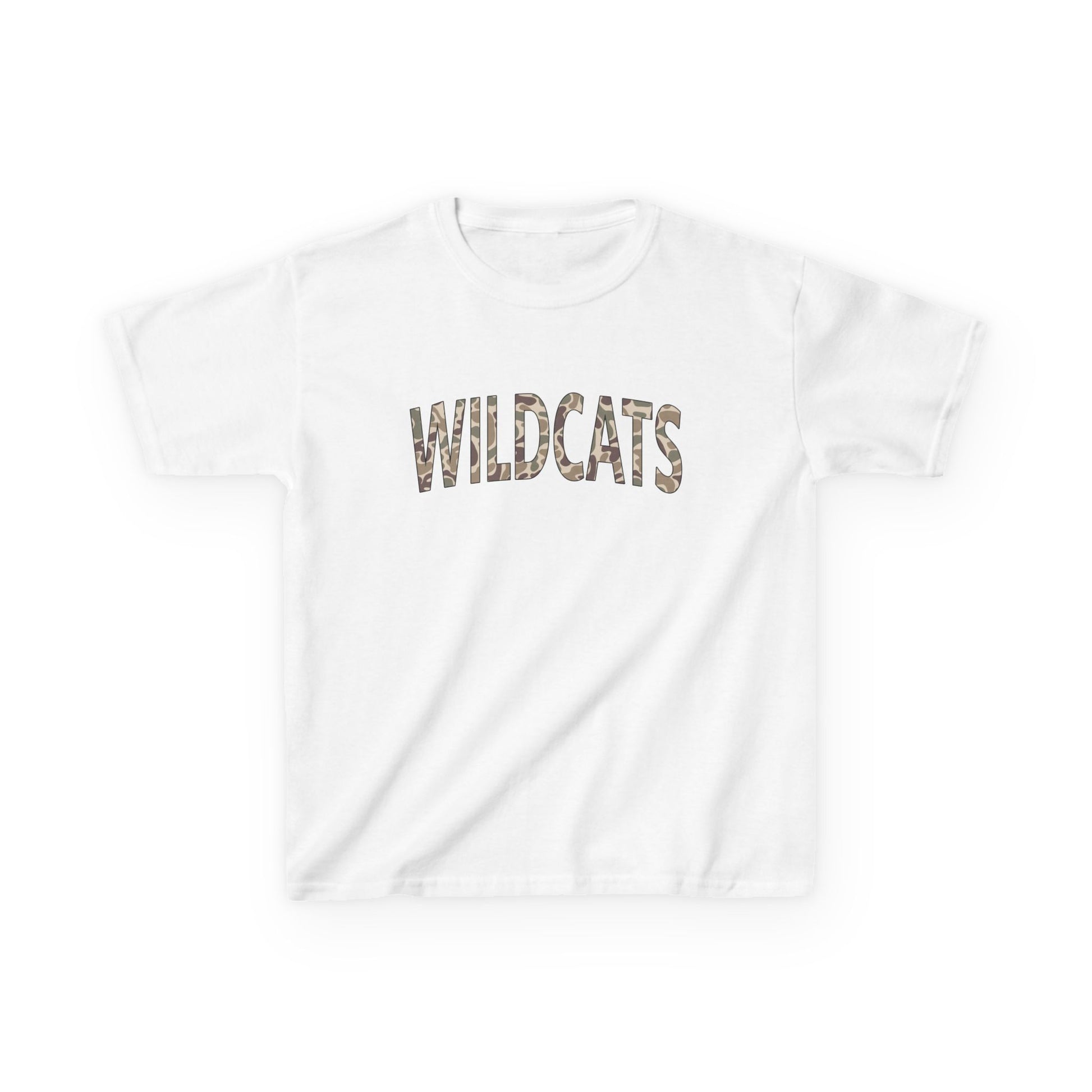 Boys Cotton Calallen Camo Tee