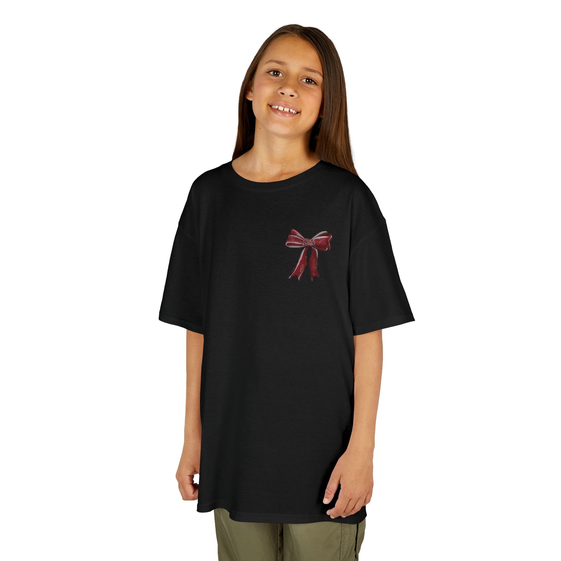 Girls Cotton Calallen Bow Design