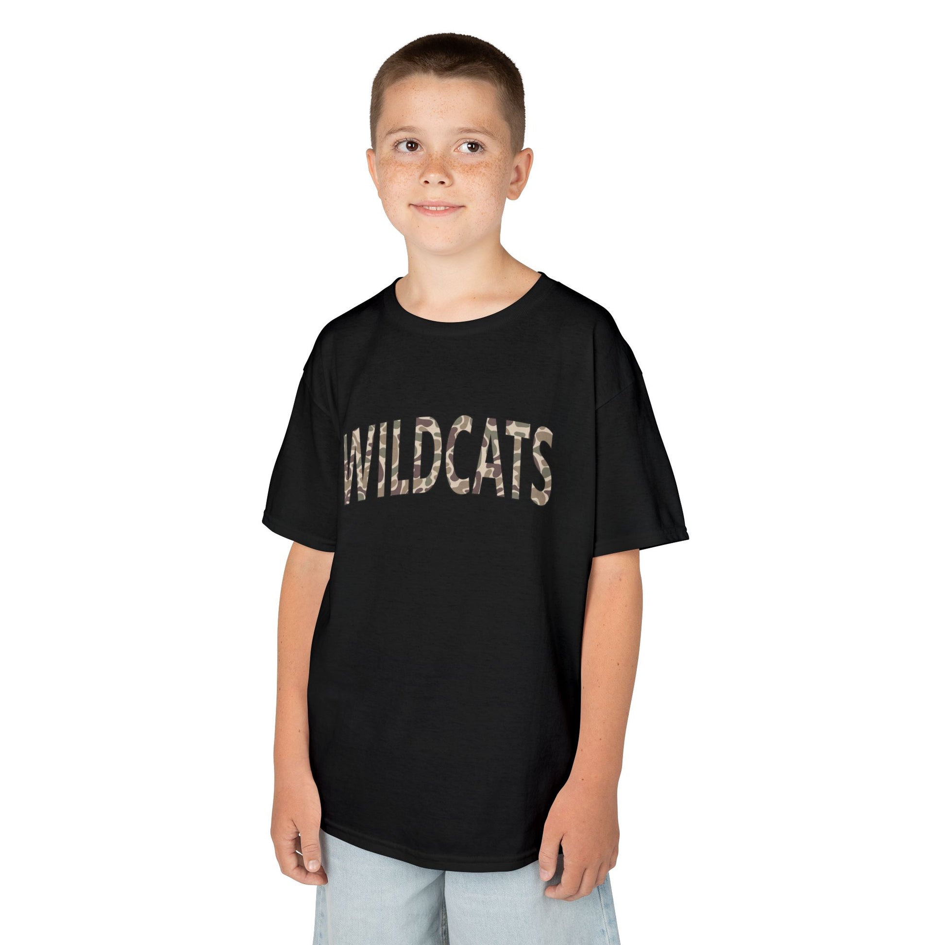 Boys Cotton Calallen Camo Tee